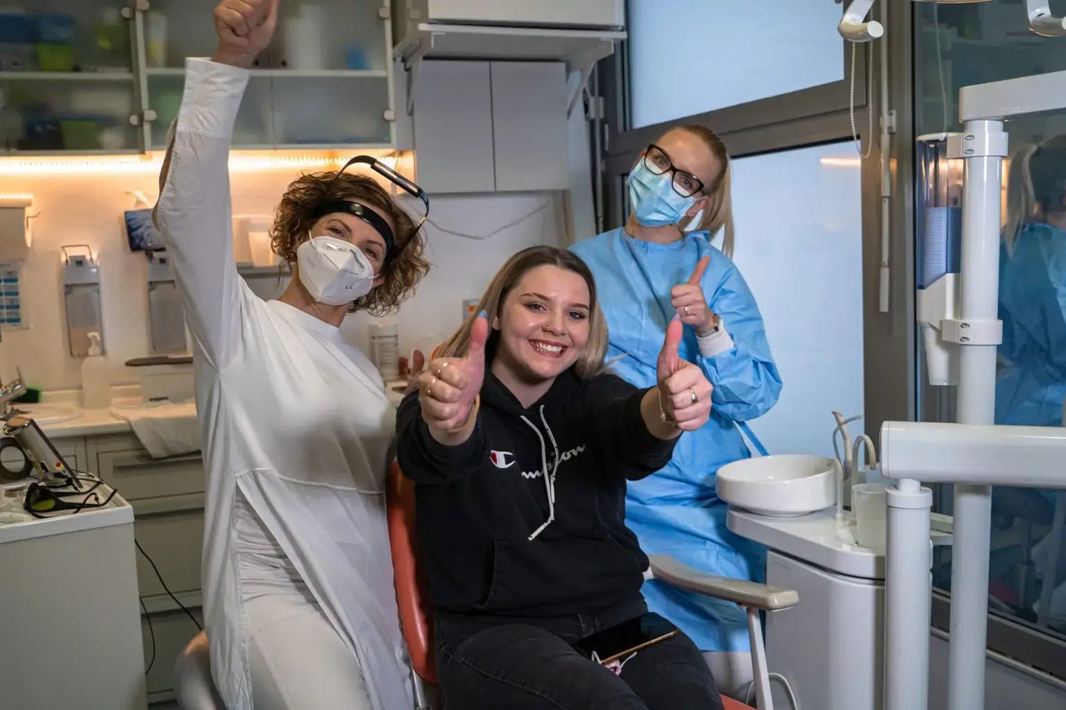 Teeth whitening procedure