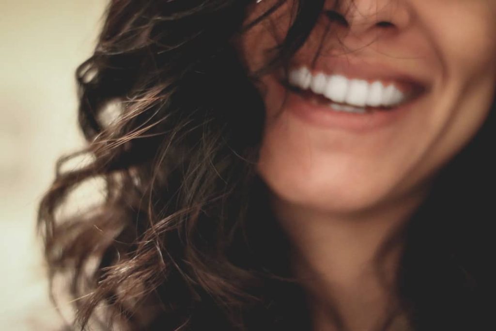 Natural smile showing balanced teeth, gums and lips