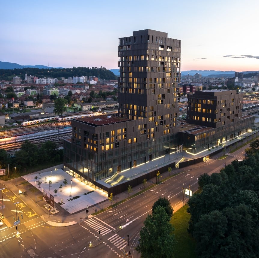 Situla building, home of OrthoDental Ljubljana